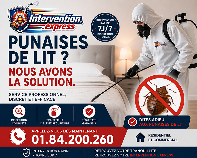 Punaises de Lit Ermont